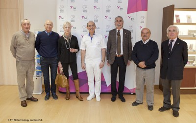 The management of the College of Physicians of Álava visits BTI