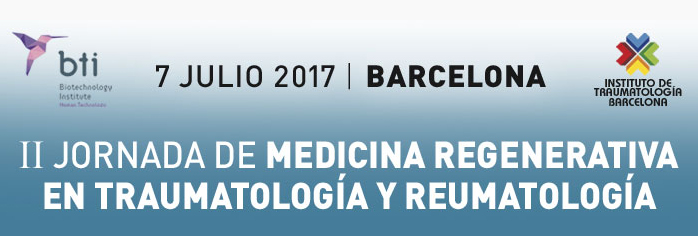 Eduardo Anitua participa en la Segunda Jornada de Medicina Regenerativa en Traumatología y Reumatología en Barcelona